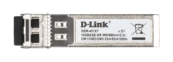 10GBASE-SR SFP+ Transceiver (w/o DDM)/  80m: OM1 & 