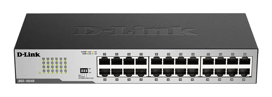 24-port 10/100/1000Base-T Unmanaged Gigabit Switch 