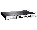 24 SFP and 2 10G BASE-T + 4 10G SFP+ ports 