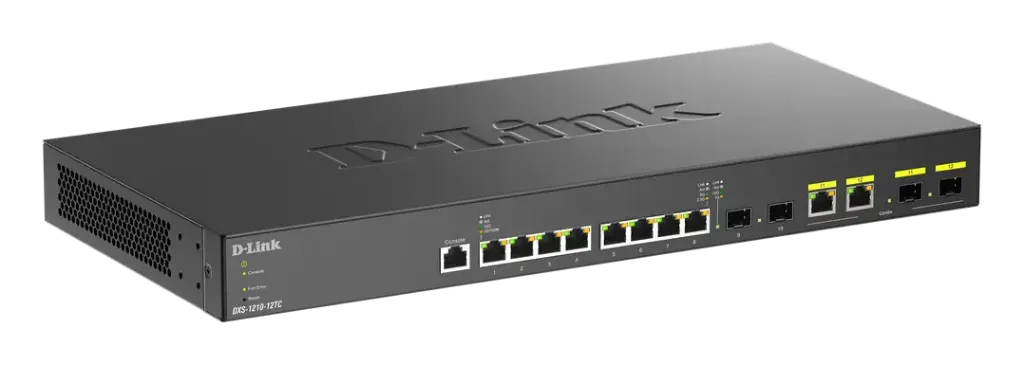 10G Smart Switch with 8-port 10GBASE-T and 2 SFP+ 