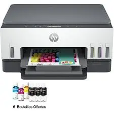 HP Smart Tank 670 Couleur A4_3-en-1 WIFI - BT - Recto/Verso Auto - inclus 6 bouteilles 