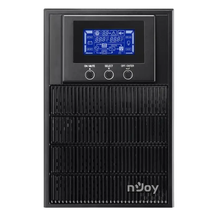 Onduleur ON-Line NJOY 1000VA, 900W, RS232, USB, SNMP, 3 sorties 