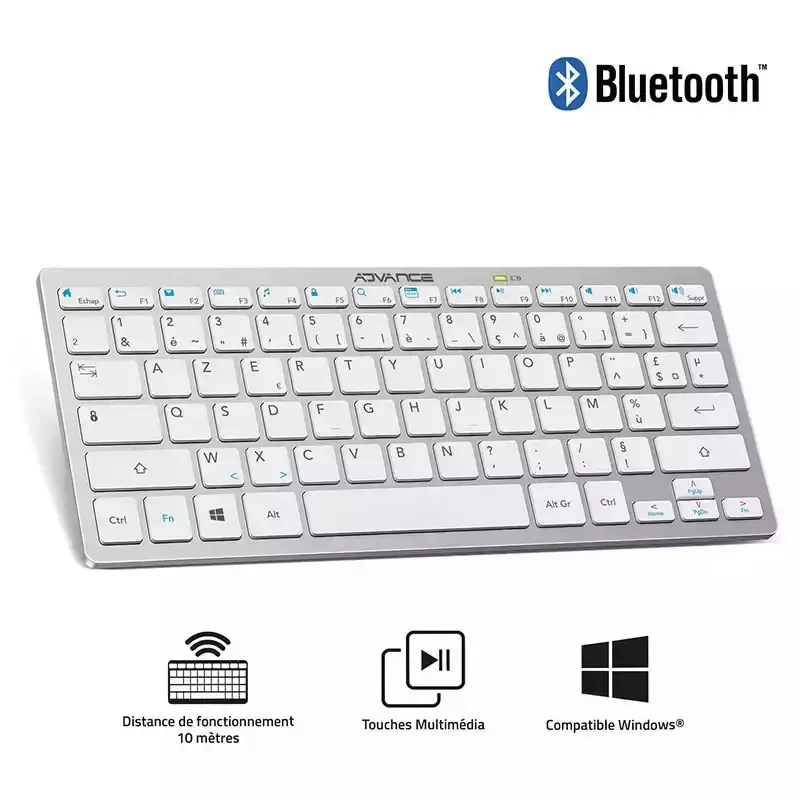 ADVANCE CLAVIER SANS FIL SMARTKEYS BLUETOOTH