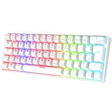 SOG CLAVIER XPERT K200 ARTIC MECA RGB SANS FIL WH 