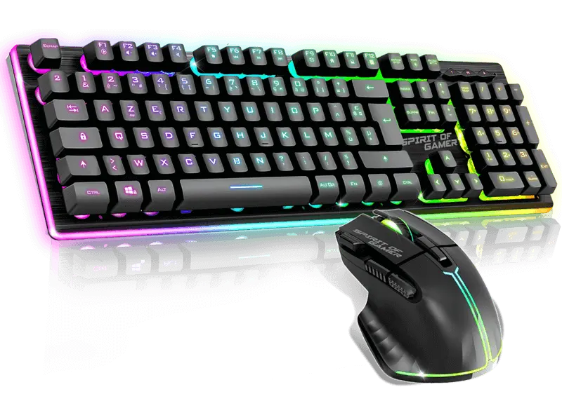 SOG PACK CLAVIER SOURIS ULT600 RGB SANS FIL NOIR