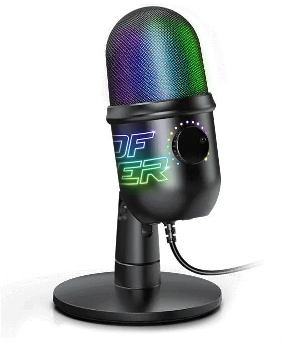 SOG MICROPHONE EKO 400 GAMER RGB CLARDIOD
