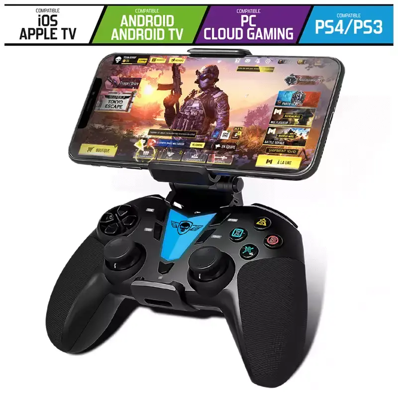 SOG MANETTE PREDATOR POUR SMART PHONE SUPPORT INCLU