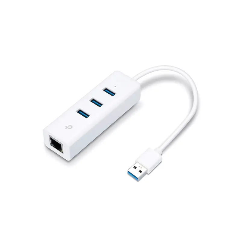 TP-Link Adaptateur USB 3.0 vers Gigabit Ethernet + Hub 3 USB 3.0 