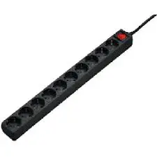 Multiprise 6x2P+T-1U 16A,+Int+cordon 