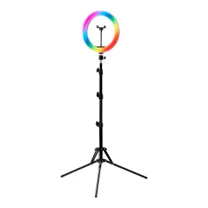 RING LIGHT RGB avec Trépied 2m