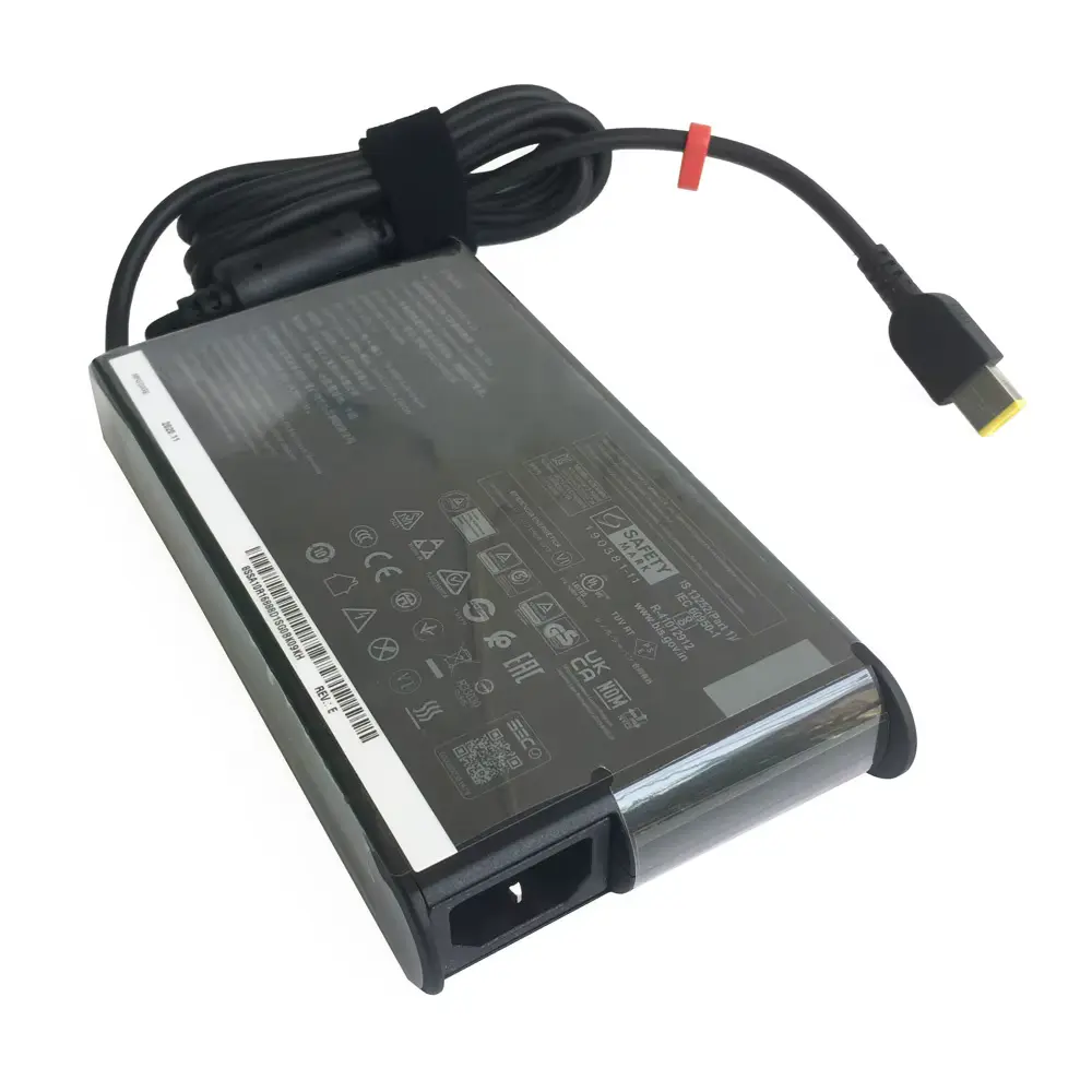 Chargeur pour ordinateur portable 230 W 20 V 11,5 A AC adapté à Lenovo Legion 5 7 5 P C7 S7 Y540 Y545 Y740 Y730 Y900 Y910 Y920 Y7000 4X20E75111 GX20L29347 ADL230NDC3 A Adaptateur pour ordinateur portable Cordon d'alimentation (Lenovo 230 w)