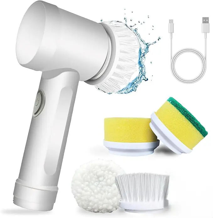 BROSSE NETTOYAGE 5 EN 1 RECHARGEABLE