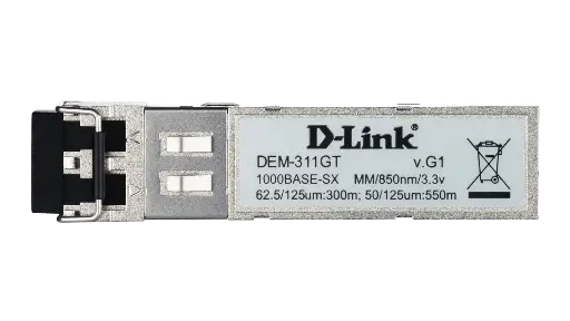 [DEM-311GT] 1-port mini-GBIC SX Mutli-mode Fiber /  LC 