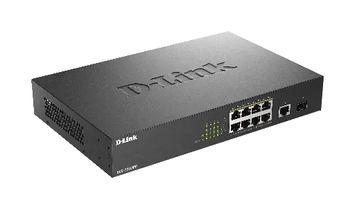 [DGS-1010MP] 8-port GIGA Unmanaged PoE 125W + 1G UPLNK + 1SFP 