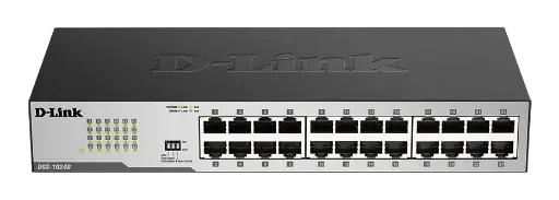 [DGS-1024D/E] 24-port 10/100/1000Base-T Unmanaged Gigabit Switch 