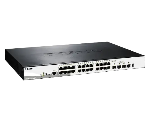 [DGS-3130-30S] 24 SFP and 2 10G BASE-T + 4 10G SFP+ ports 