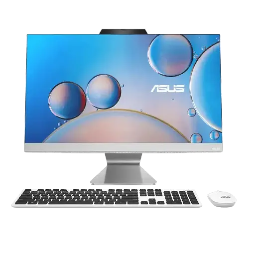 [M3402WFAK-WPC020W] AIO ASUS Ryzen 5-7520U_8G_512SSD_AMD Radeon™ Graphics_W11_23.8" FHD_Blanc_3ans 