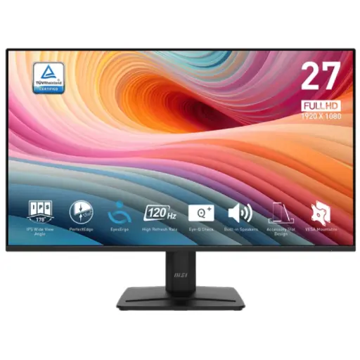 [9S6-3PD3CM-001] Ecran MSI PRO M275 E2 27" FHD IPS 120Hz 2x HDMI - DP - Hauts parleurs - compatible PS5/XBOX 