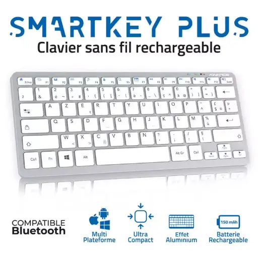 [CLA-BT230FR] ADVANCE SMARTKEYS PLUS CLAVIER RECHARGABLE SANS FIL
