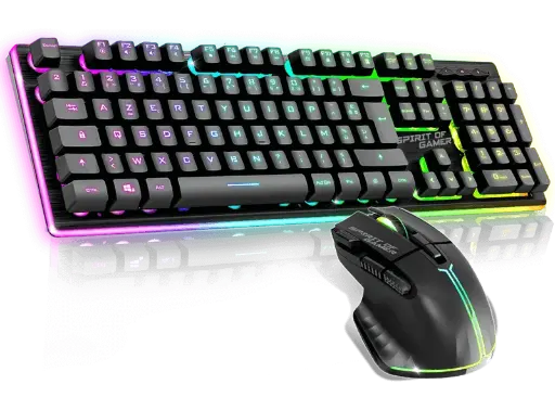 [CLS-MK600S-BK] SOG PACK CLAVIER SOURIS ULT600 RGB SANS FIL NOIR