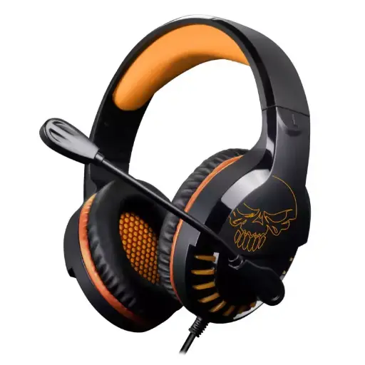 [MIC-PH3MP] PRO H3 ORANGE CASQUE SOG JACK 3.5MM +RALLONGE PC