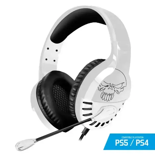 [MIC-PH3PS5] SOG CASQUE PRO-H3 WHITE POUR PS5-PS4 JACK 3.5M