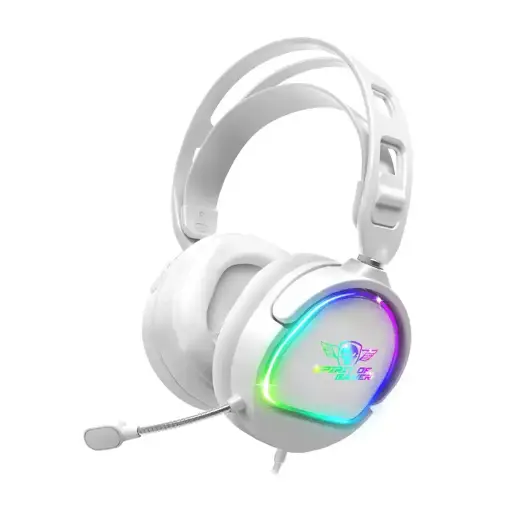 [MIC-PH6WT] SOG CASQUE PRO-H6 WHITE RGB MULTIPLATFORME CONSOLE/PC