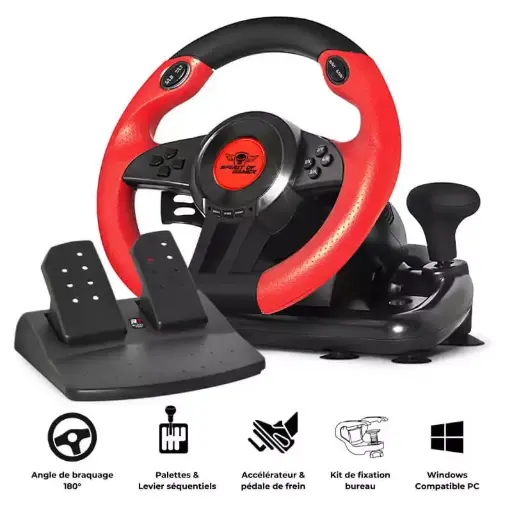 [SOG-RWP1] SOG RACE WHEEL PRO1 COMPATIBLE PC