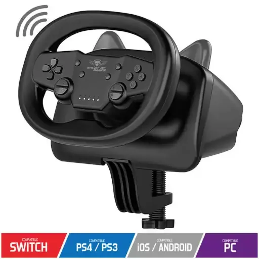 [SOG-RWPABK] SOG RACE WHEEL AIR DARK VOLANT BLUETOOTH SWITCHPS4/3/PC