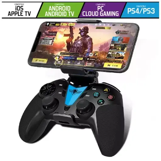 [SOG-BTGX11] SOG MANETTE PREDATOR POUR SMART PHONE SUPPORT INCLU