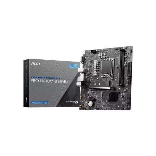 [H610M-E Gold] Carte Mere Intel 1700 MSI Pro H610M-E Gold -Supports 12e/13e/14e Gen