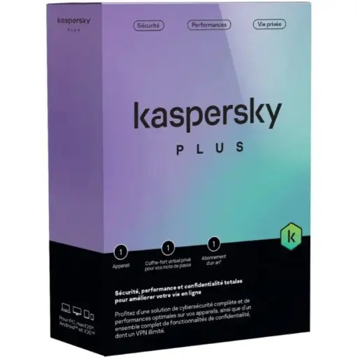 [KL10428BAFS-FFPMAG] Kaspersky Plus _1 poste _1an