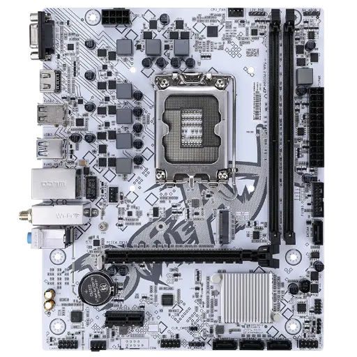 [BATTLE-AX-V21] BATTLE-AX H610M-E WIFI V21 WHITE