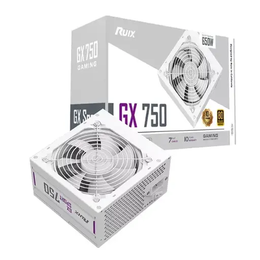[GX750] Ruix gaming GX750 Bronze 80+750 Watt White