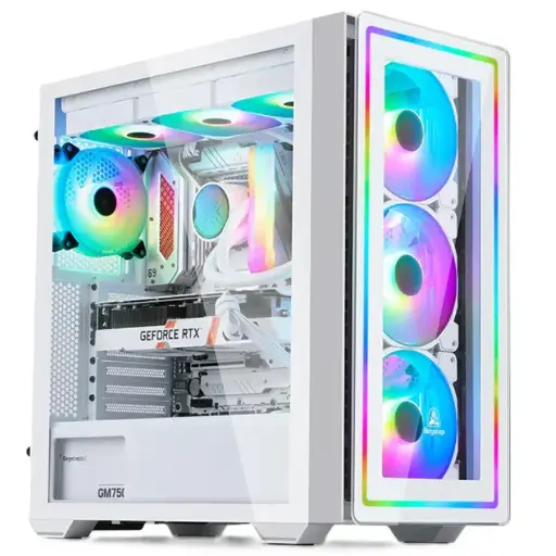 [Gank-360] Segotep Gank 360 RGB white + 4 ventilateurs ARGB (romantic 12 ) + controleur