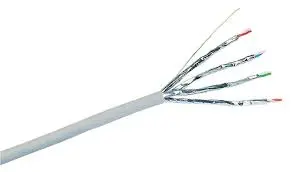 [5006] Câble FTP Cat6 LSZH CENTER CABLE / Bobine 305m gris 