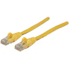 [342346] Intellinet Cordon de brassage UTP Cat6 PVC 1m Jaune 