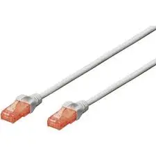[DK-1612-030] DIGITUS Cordon de brassage UTP Cat6 PVC 3m Gris 
