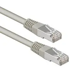 [DK-1612-050] DIGITUS Cordon de brassage UTP Cat6 PVC 5m Gris 