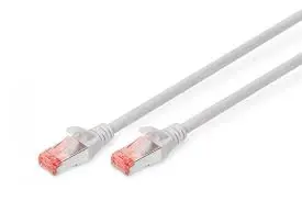 [DK-1644-005] DIGITUS Cordon de brassage FTP Cat6 LSOH 0.5m Gris 