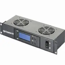 [WT-2238A] Kit 19" 1U de 2 ventilo + thermostat numérique 