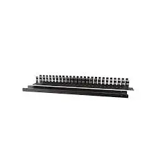 [WT-2049A] Guide Câble horizontal metal 19'' avec couvercle W&T 