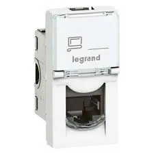 [G/76561] Prise RJ45 UTP Cat6-LCS2 1M-Blanc-Legrand 