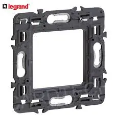 [G/80251] Support Batibox à vis noir 2M Legrand 