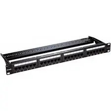 [NPP-C61BLK241] D-LINK Panneau de brassage équipé 24 ports UTP cat6 1U 