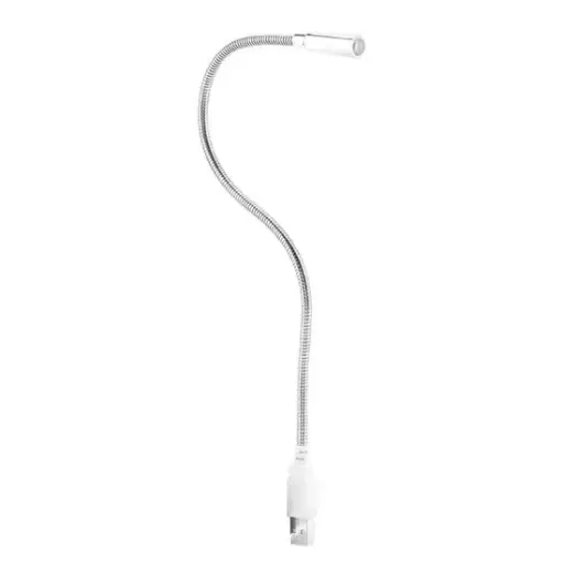 Mini lampe de nuit flexible LED USB liseuse pour ordinateur portable PC