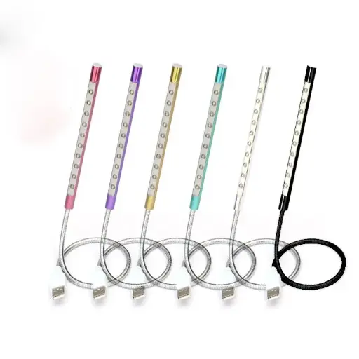 LAMPE 10 LED FLEXIBLE METAL 