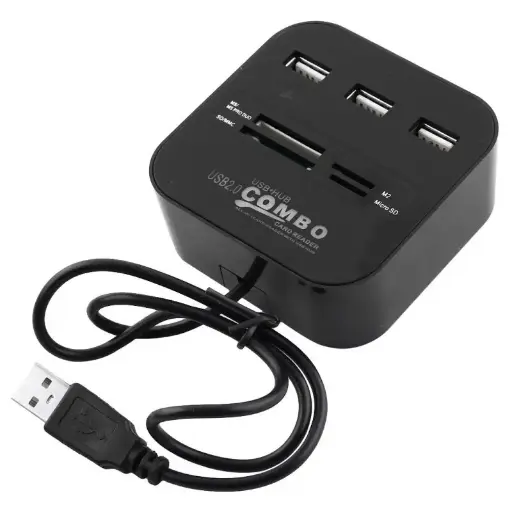 HUB USB 20+ LECTEUR DE CARTE 